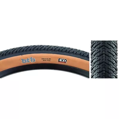 Maxxis DTH Tire 26x2.15 Black/Dark Tan Folding Bead SC / EXO • $47