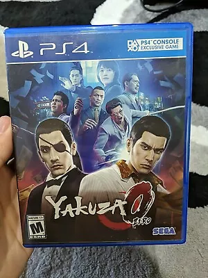 Yakuza 0 - Sony PlayStation 4 RARE PS4  • $34.99