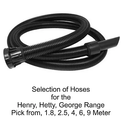 $19.39 • Buy Fits Numatic Henry Hetty George Vacuum Cleaner Replacement Suction Hose Pipes
