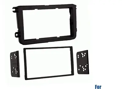 Double Din Car Stereo Radio Install Dash Kit For Some VW Beetle Golf Passat Etc • $19.95