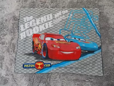 WALT DISNEY CARS LIGHTNING MCQUEEN Vs KING Piston Cup SHAM PILLOW CASE  • $9