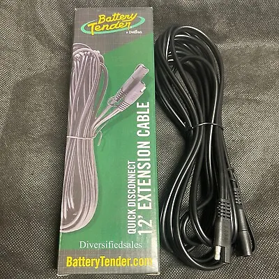 $21.95 • Buy Deltran Battery Tender 081-0148-12 Extension Cable 12 Feet