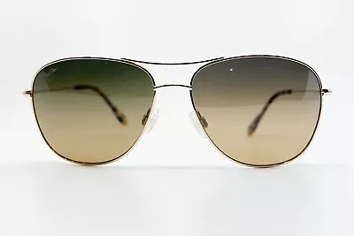 Maui Jim Cliff House MJ247-16 Gold Bronze Polarized Sunglasses 59-15-120 8419 • $79.99