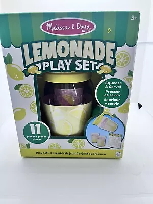 Melissa & Doug Lemonade Play Set 11 Pieces Counting Toddler 3+ Yrs NEW • $12.80