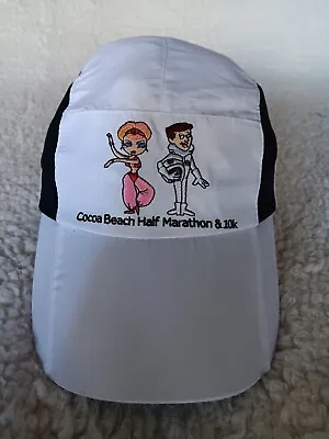 Rare Cocoa Beach Half Marathon Hat Adjustable Adult Hat Adjustable White Hat • $8.58