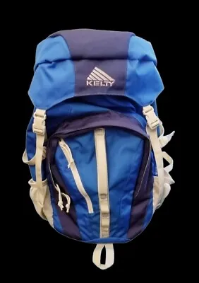 $67.89 • Buy Kelty Goshawk Light Weight Backpack Backpacking Day Pack Hiking Blue/Gray 