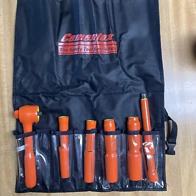 Cementex Insulated 3/8 Drive Deep Well Socket Set W/ 3 & 6  Extensions • $550