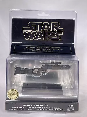 Star Wars Master Replicas Boba Fett Blaster Return Of The Jedi .33 Scale NEW • $249.99