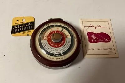 Vintage Airguide Fishing Barometer • $15