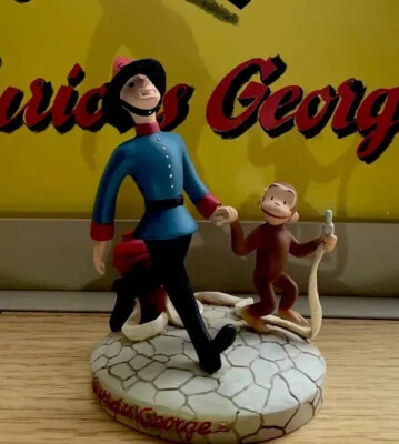 $39.99 • Buy VTG Curious George Fire Hydrant Suit Hose Resin Figure Westland & Book RARE