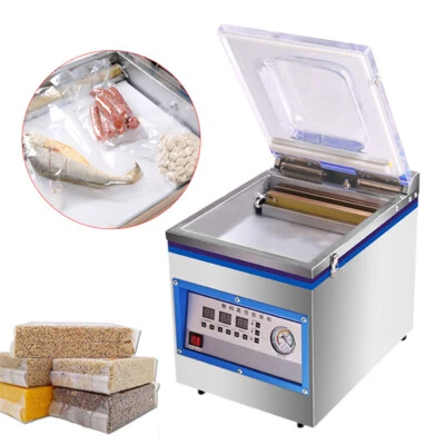 $322.05 • Buy Digital Vacuum Sealer Food Saver Sealing Machine Chamber Packing Tool Commercial