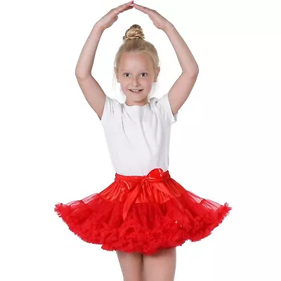 Girls TUTU Skirts Dance Ballet Fancy Dress Halloween Luxury Skirt Children UK • £16.99