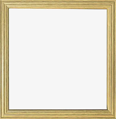 Square Picture Frame Sleek Thin Photo Frame Wood Effect Frame Wedding Gift New  • £3.49
