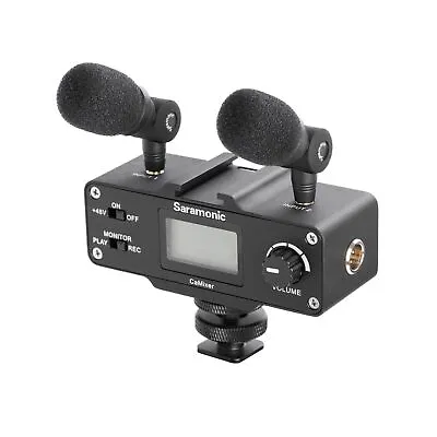 Saramonic SRCAMIXER Mini Audio Adapter For DSLR Camera Or Camcorder - SRCAMIXER • £59.99