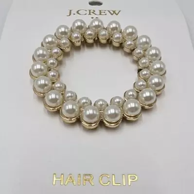 J. Crew Pearl Circle Hair Barrette • $10.79