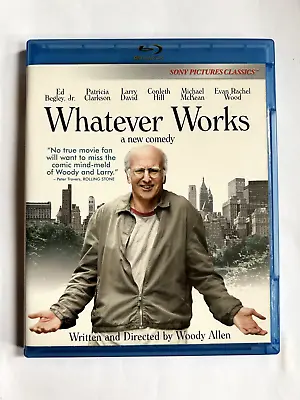 Whatever Works Larry David Woody Allen USA Blu-Ray • £17.99