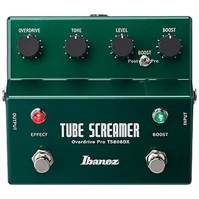 Ibanez TS808DX Vintage Tube Screamer Pro Deluxe Overdrive Pedal • $249.99