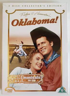 Oklahoma! - Rodgers & Hammerstein - 2 Disc Collector's Ed FACTORY SEALED R2 DVD • £5