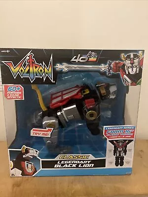 BLACK LION VOLTRON 84 CLASSIC LEGENDARY Playmates 2024  NEW IN HAND • $48