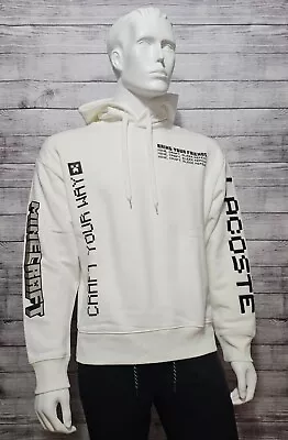 New Lacoste X Minecraft Loose Fit White Sweatshirt Size Medium • $100