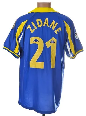 Juventus Italy 1998/1999 Third Football Shirt Jersey Kappa Size Xl #21 Zidane • £202.49