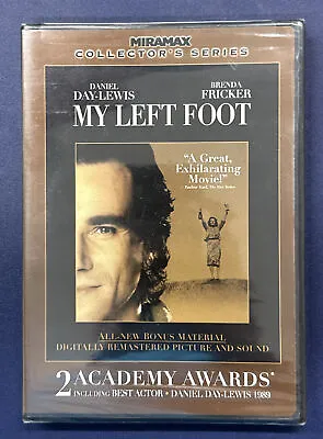 My Left Foot DVD Daniel Day-Lewis Region 1 Miramax Collectors Series NEW • $13.99