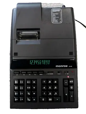 MONROE 8145 Business Desktop Printing Calculator Adding Machine • $95