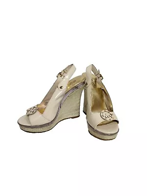 Michael Kors Women's Sz 7.5  Wedges Shoes Heels Spadriles (DD • $7.20