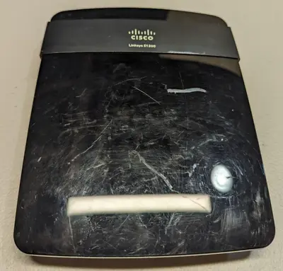 Cisco Linksys E1200 4-Port Gigabit Ethernet Dual-Band Wireless Router - No Cable • $4