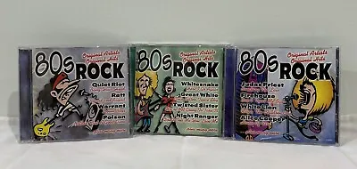 Original 80s Rock Original Artists - Original Hits 3 Disc Set Audio CD Prod 1998 • $9.99