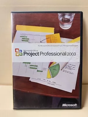 Microsoft Office Project Professional 2003_Retail_1 Client/s_Full Version • $49