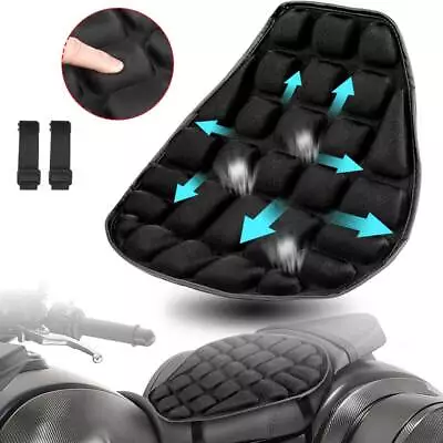 Breathable Motorcycle Comfort Seat Cushion Cover 3D Pillow Pad Pressure Relief • $12.98
