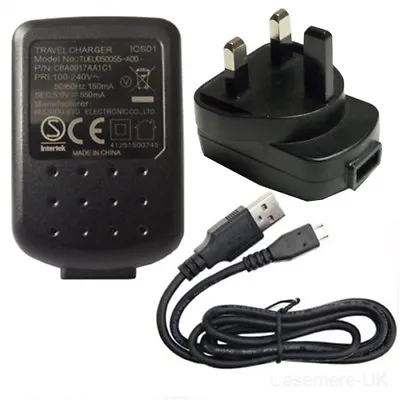 Alcatel Wall Charger Cable  CE Approved For Samsung Galaxy Ace / Y /C3590 • £5.49