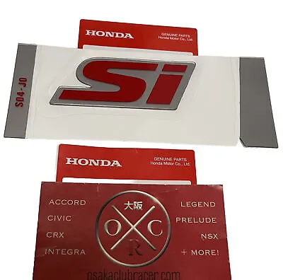 GENUINE OEM 96-00 Honda Civic Ferio Si Sedan Rear Emblem Badge Logo EK4 JDM Rare • $41.23