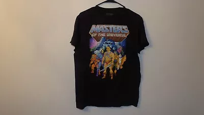 Adult Medium SS Black MASTERS OF THE UNIVERSE T Shirt (B7) • $0.99