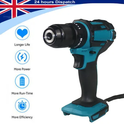 For Makita 18V Cordless Combi Drill Impact Brushed 2-Speed Power Bare Tool NEW • £34.40