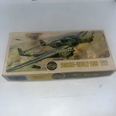 Airfix #267 1/72 Focke Wulf Fw 189 Flying Eye Parts Only!!!! • $5