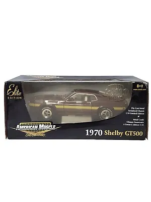 American Muscle 1/18 1970 SHELBY GT 500 MUSTANG VERY DETAILED RARE NEW 1 OF 5000 • $115