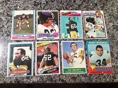 U-Pick 1960’s-90’s Steelers Stars SINGLES  - YOU PICK ANY CARD(S) • $1.25