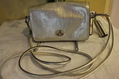 Coach 19908 Legacy Metallic Leather Penny Shoulder Crossbody ((3000 • $104.99