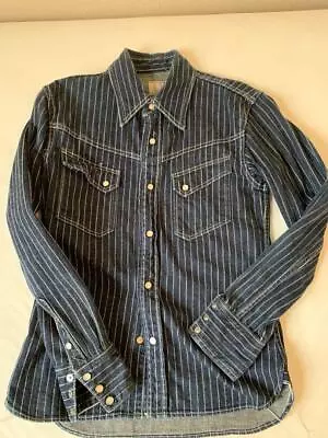 THE FLAT HEAD Wabash Denim Western Shirt _#426 • $100.31