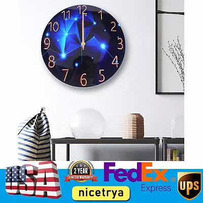 Modern Design Nordic Wall Clock Watch Living Room Silent Luxury Home Decor Clock • $26.60