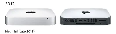 Apple Mac Mini 2.6GHz Quad Core I7 Late 2012 16GB RAM 1TB SSD/1TB SATA  • $350