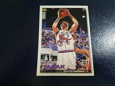 Zan Tabak Raptors 1995 Collector's Choice UD PORTUGESE RARE ODDBALL • $5.99