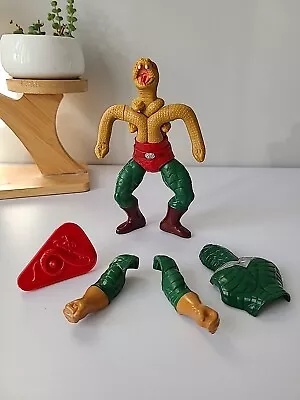 1985 MOTU King Hiss Figure Vintage Masters Of The Universe He-Man Incomplete • $16