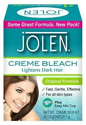 Premium Creme Bleach Original 30ml LIGHTENS EXCESS DARK HAIR NOT TESTED ON AN U • £5.94