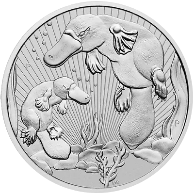 2021 Platypus & Baby Australia 2 Oz Silver Coin Next Generation In Capsule • $71.75