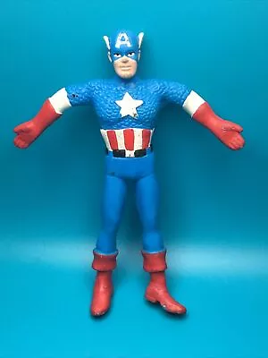 1989 Marvel Captain America Just Toys 6  Bendable Bendie Bendy Figure • $5