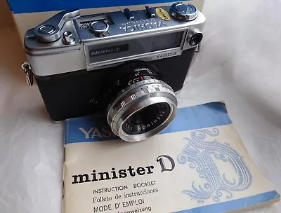 Yashica Minister D Rangefinder 35mm Camera • £99