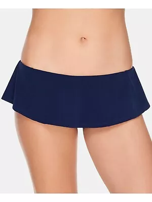VERA BRADLEY Women's Navy Stretch Lined Swim Skirt Swimsuit Bottom Large NWT • $19